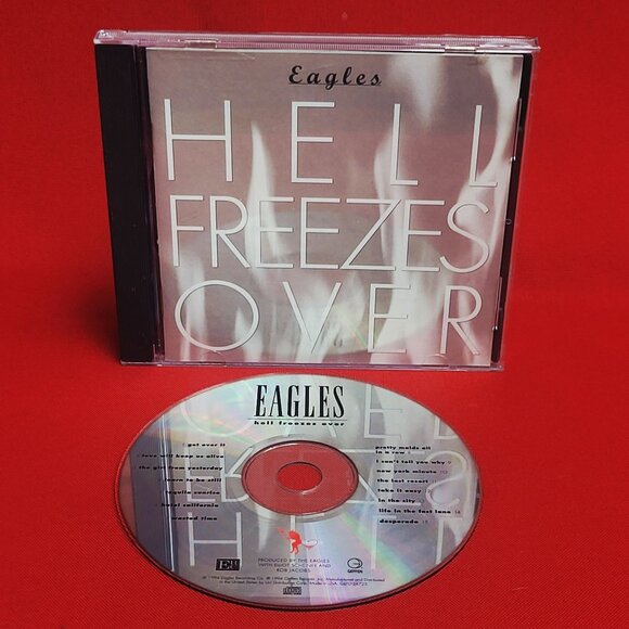 Eagles Hell Freezes Over CD 1994 - Picture 7 of 8